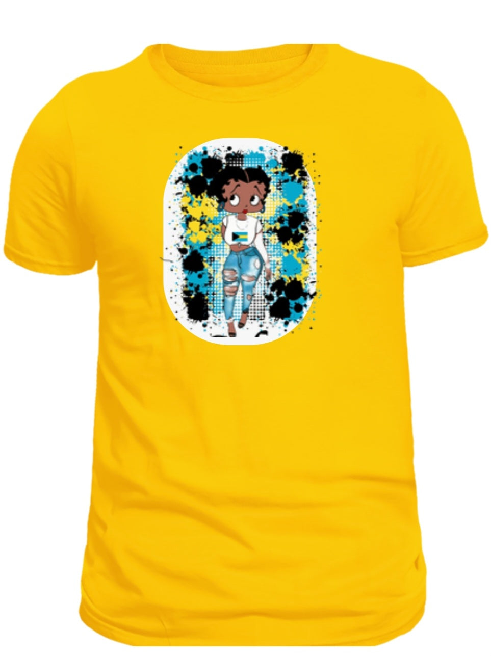 Bahamas Betty Boo T Shirt