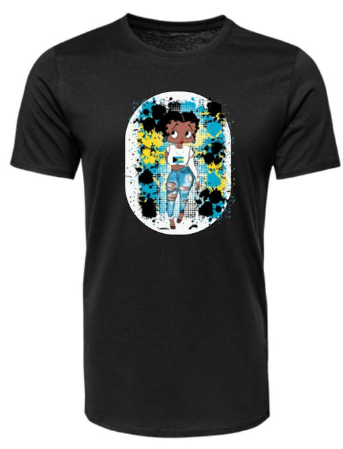 Bahamas Betty Boo T Shirt
